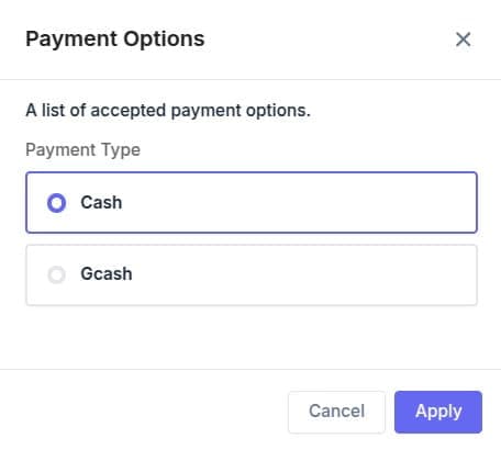 Payments