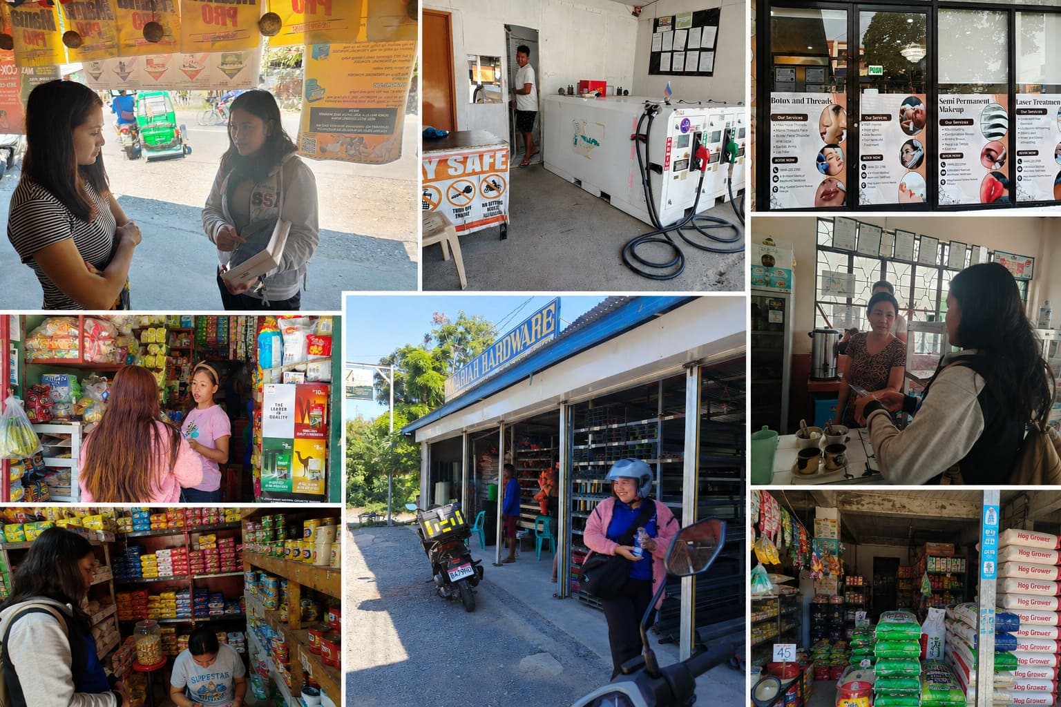 Team visiting merchants and gathering customer feedback