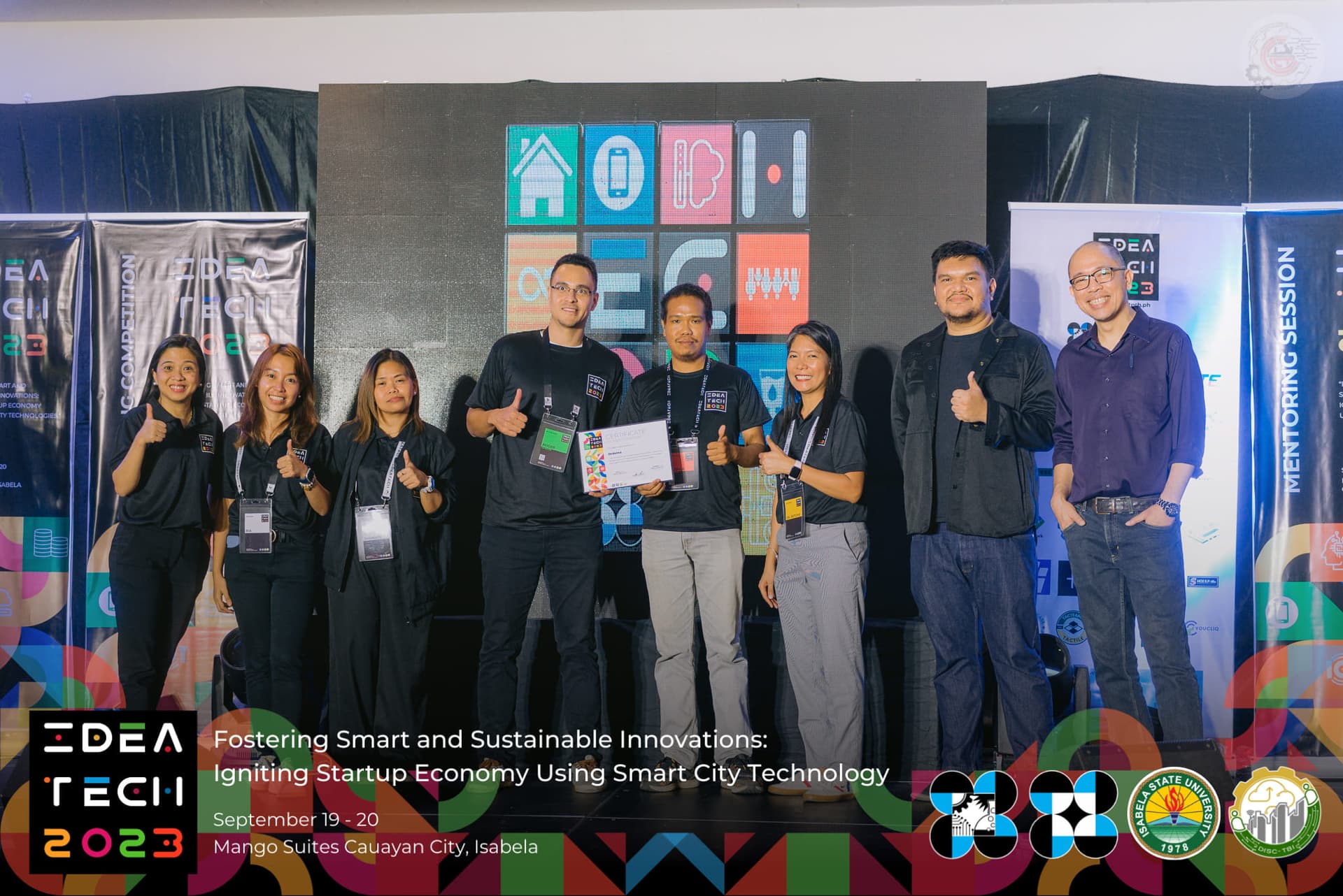 Orderna team at the Region 2 Startup Incubator Program